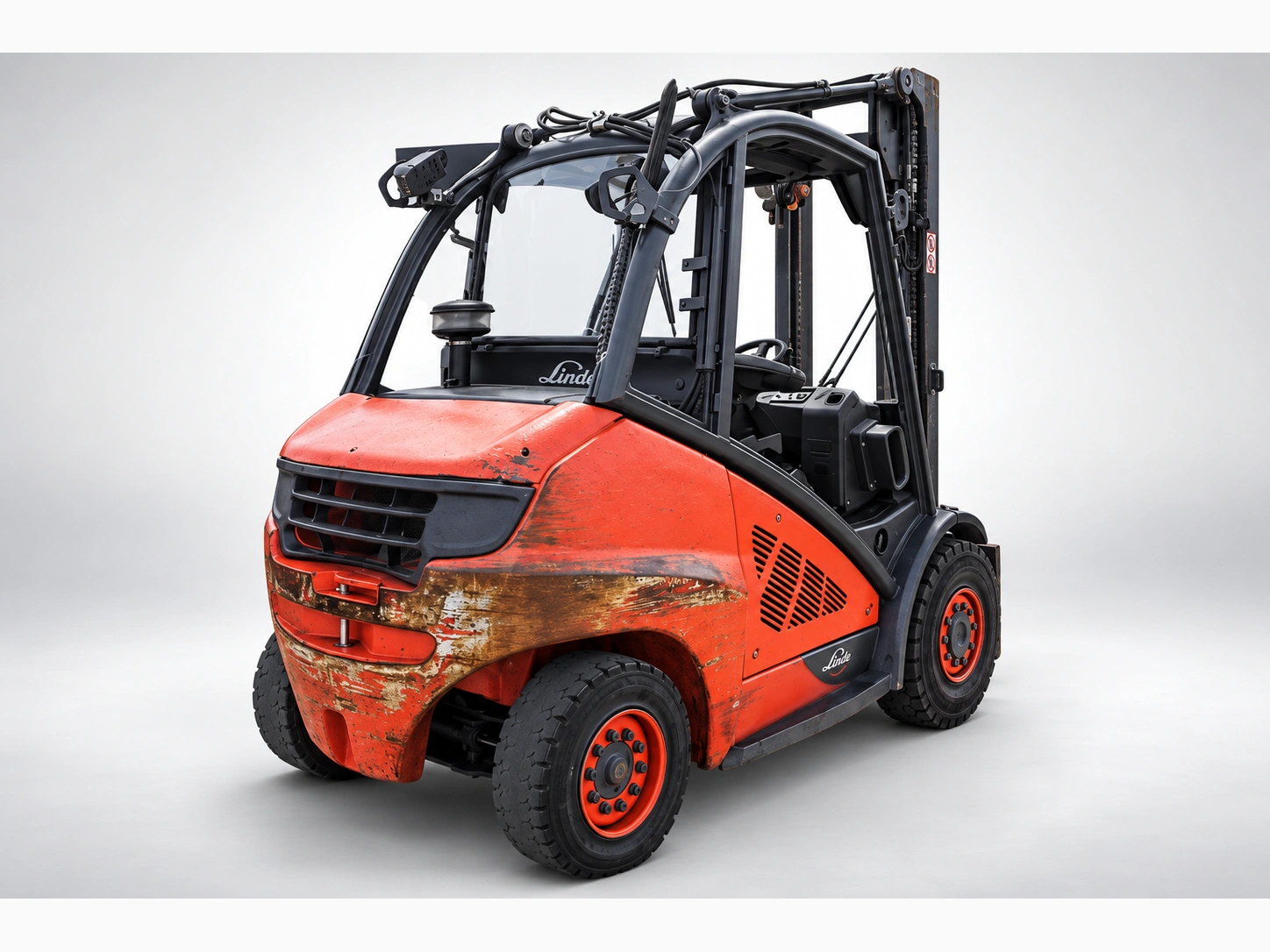 Linde H 45D-02 Dieselstapler mit Teleskopmast