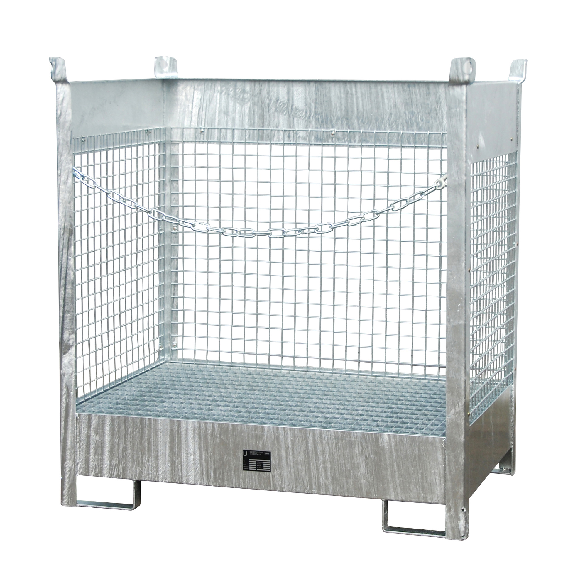 Fass-Stapelpalette FSP-2 D, feuerverzinkt