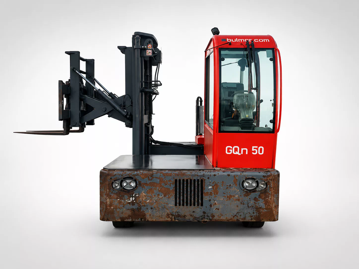 Bulmor GQ NR 50-14-40V-8811 LPG-Seitenstapler – Baujahr 2020, Duplexmast, 4.150 kg Tragkraft