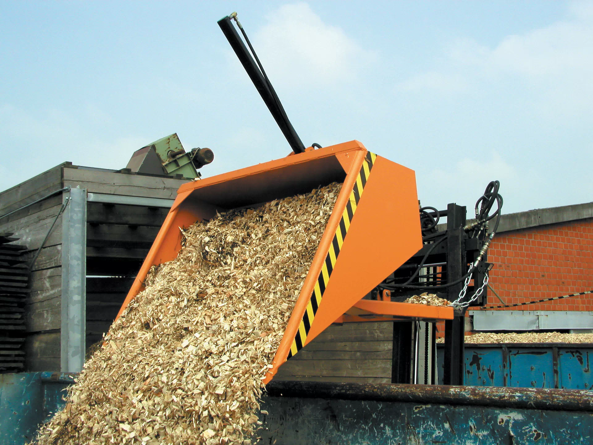 Schaufel DGS 950, lackiert, Feuerrot