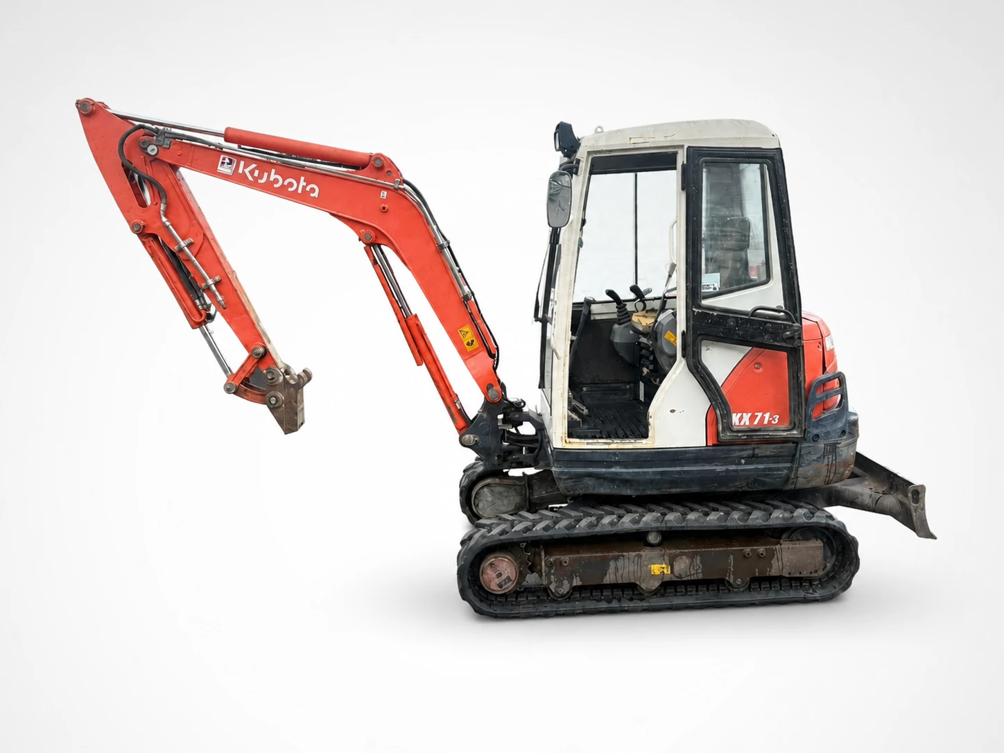 Kubota KX71 3 Minibagger 2,8 t Baujahr 2012