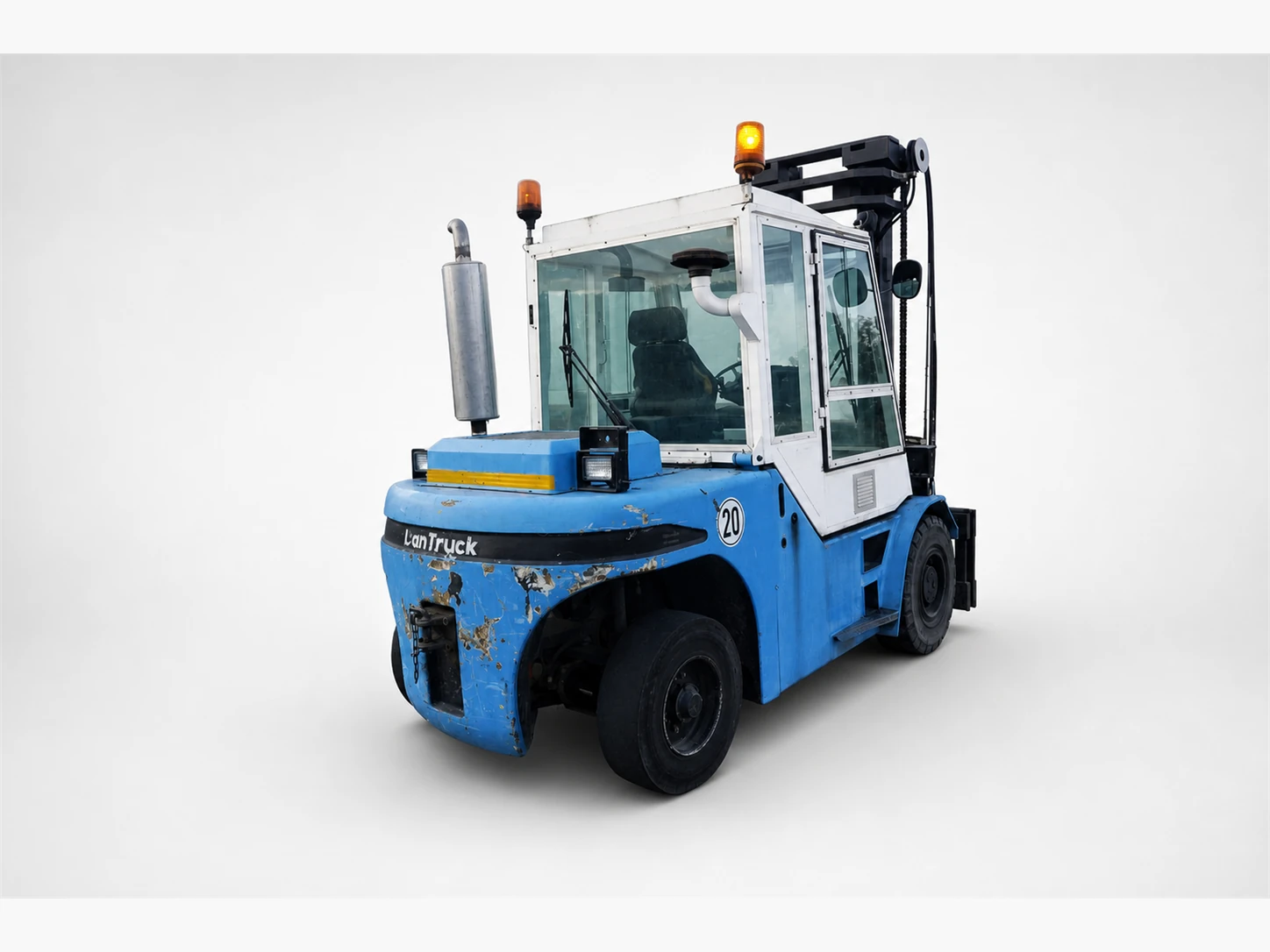 Dan Truck 09 – Diesel-Frontstapler, Baujahr 1997, 15.181 Betriebsstunden