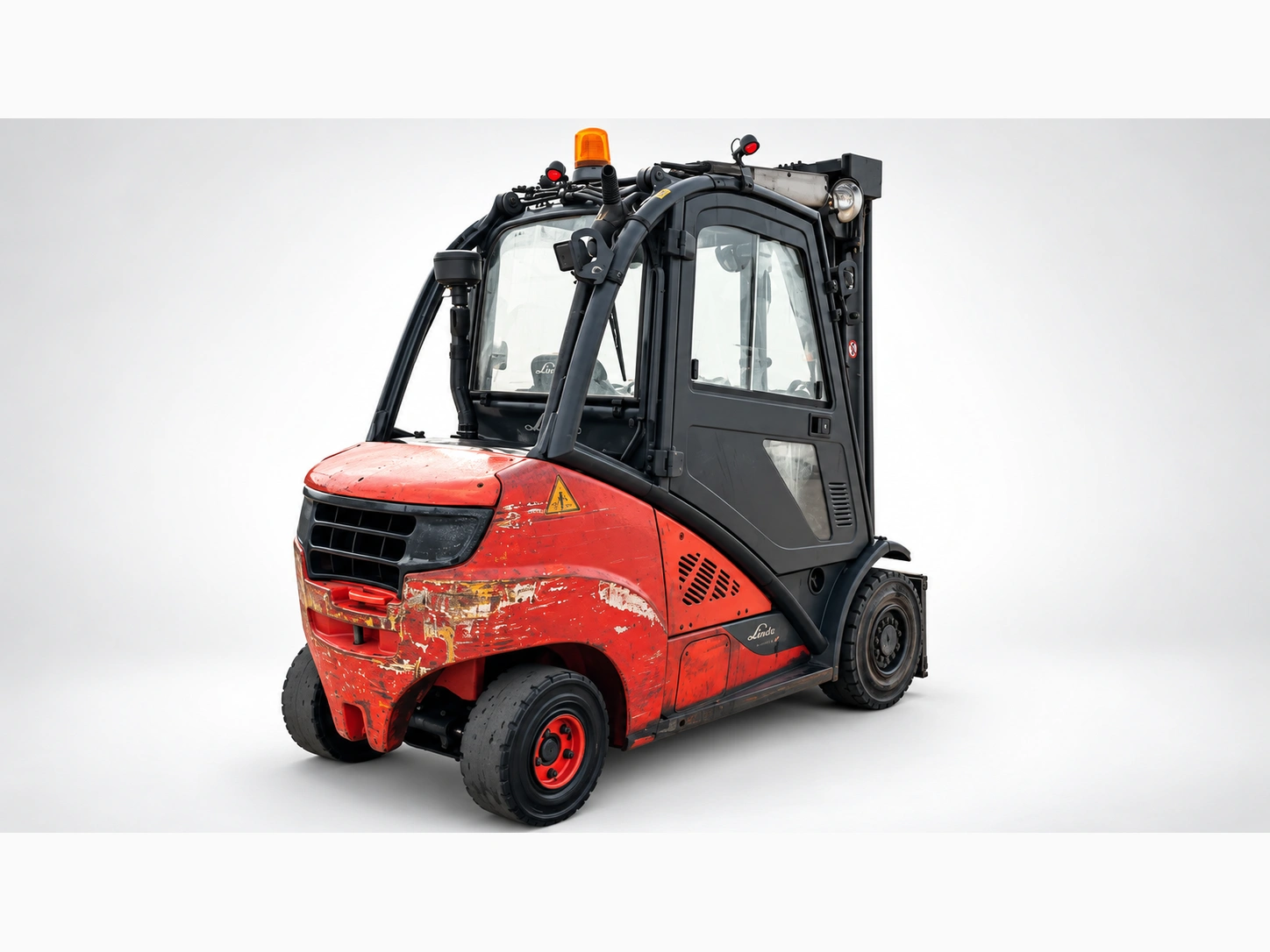 Linde H 35 D-02 Diesel-Frontstapler mit Duplexmast