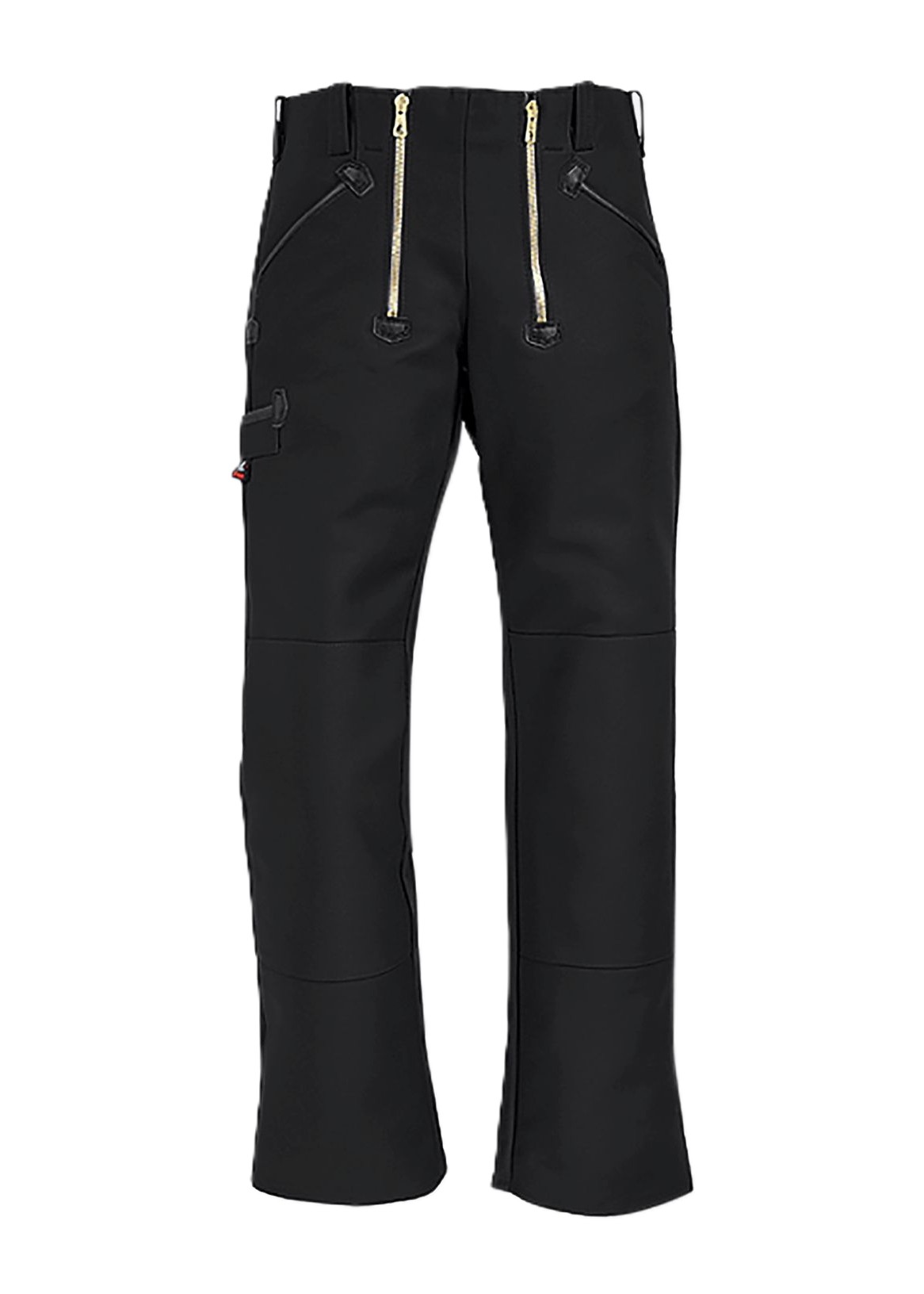 Zunfthose Enno-ZWIRN-DOPPEL-PILOT - doppeltes Knie - schwarz