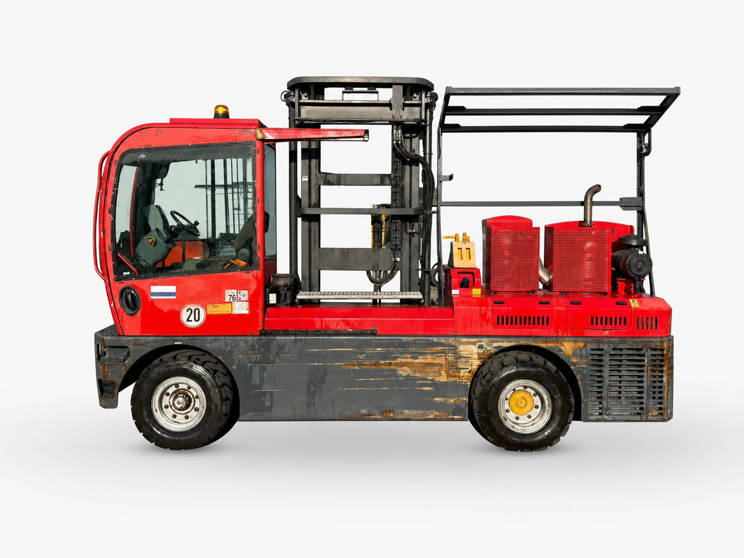 Bulmor 60-12-45 V – Diesel-Seitenstapler, Baujahr 2020, 16.518 Betriebsstunden