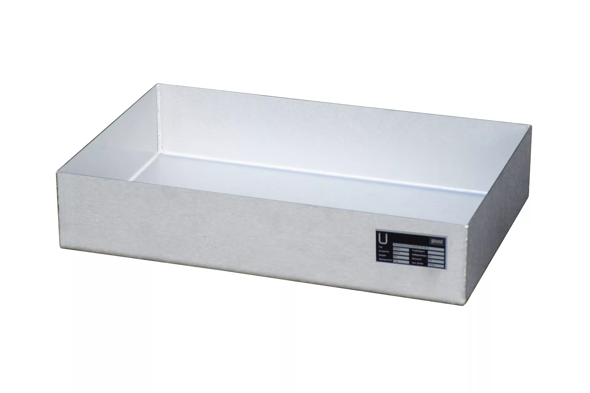 Kleingebindewanne für Paletten KGW-P 1 V4A, Edelstahl 1.4571
