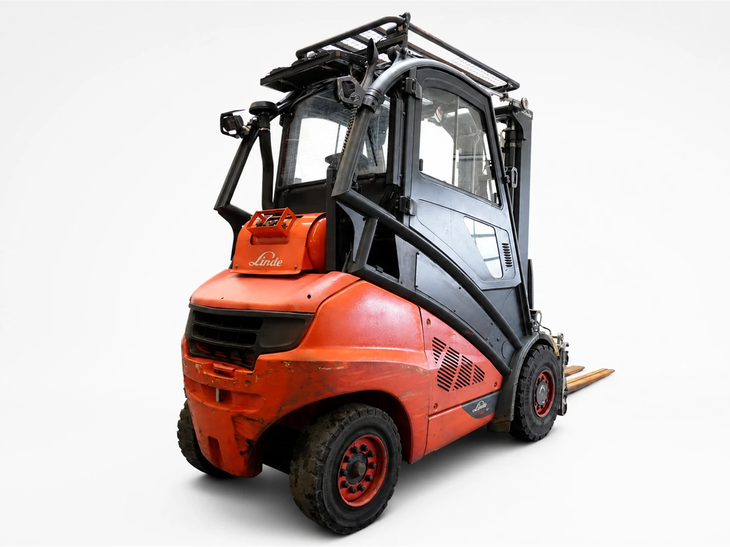 Linde H 45 T EVO 394-02 LPG-Frontstapler 4-Rad – Baujahr 2020, 15.817 h Betriebsstunden, Triplex-Hubmast