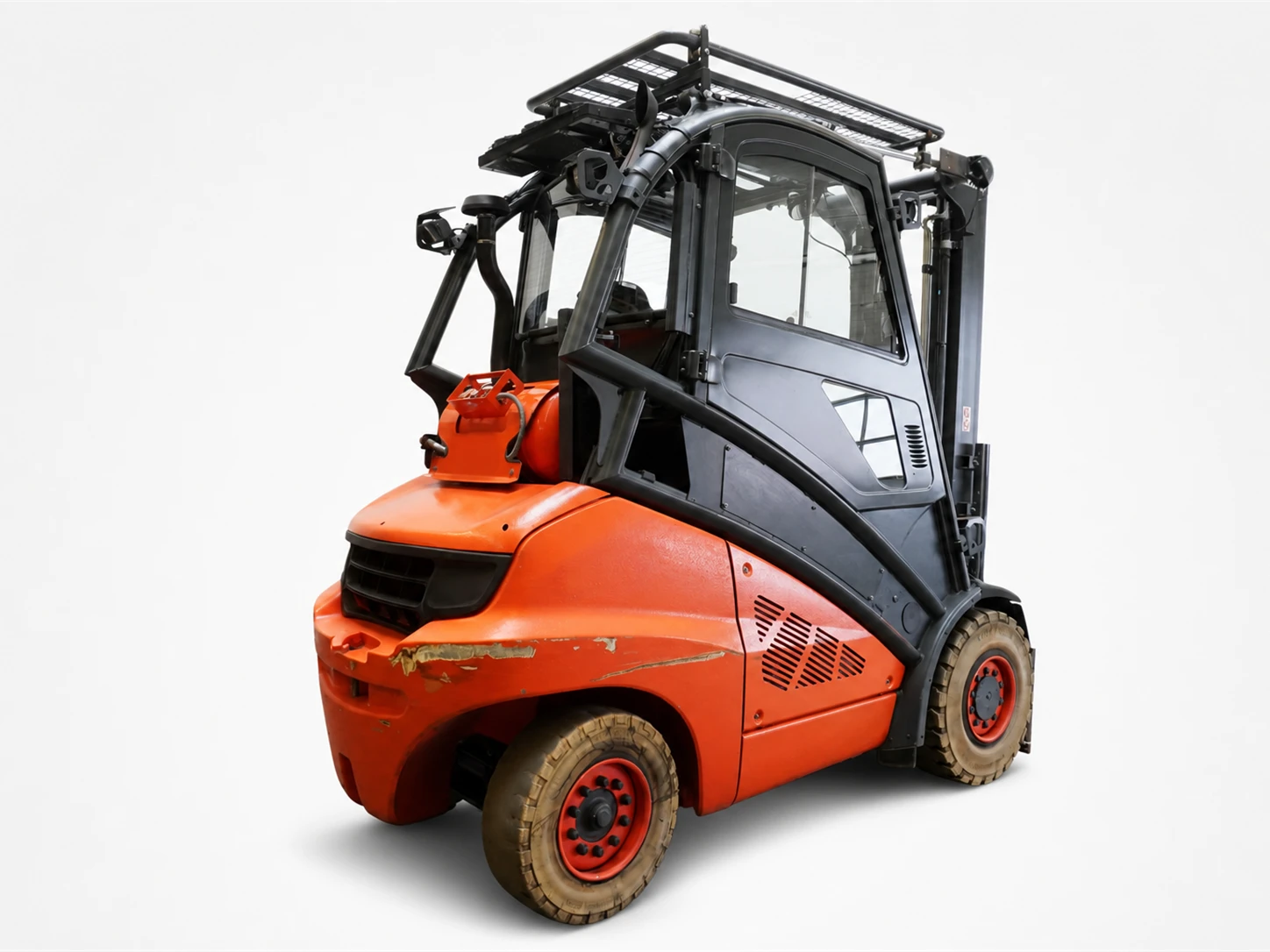 Linde H 50 T/600 EVO 394-02 LPG-Frontstapler 4-Rad – Baujahr 2022, 14.753,6 h Betriebsstunden, Triplex-Hubmast