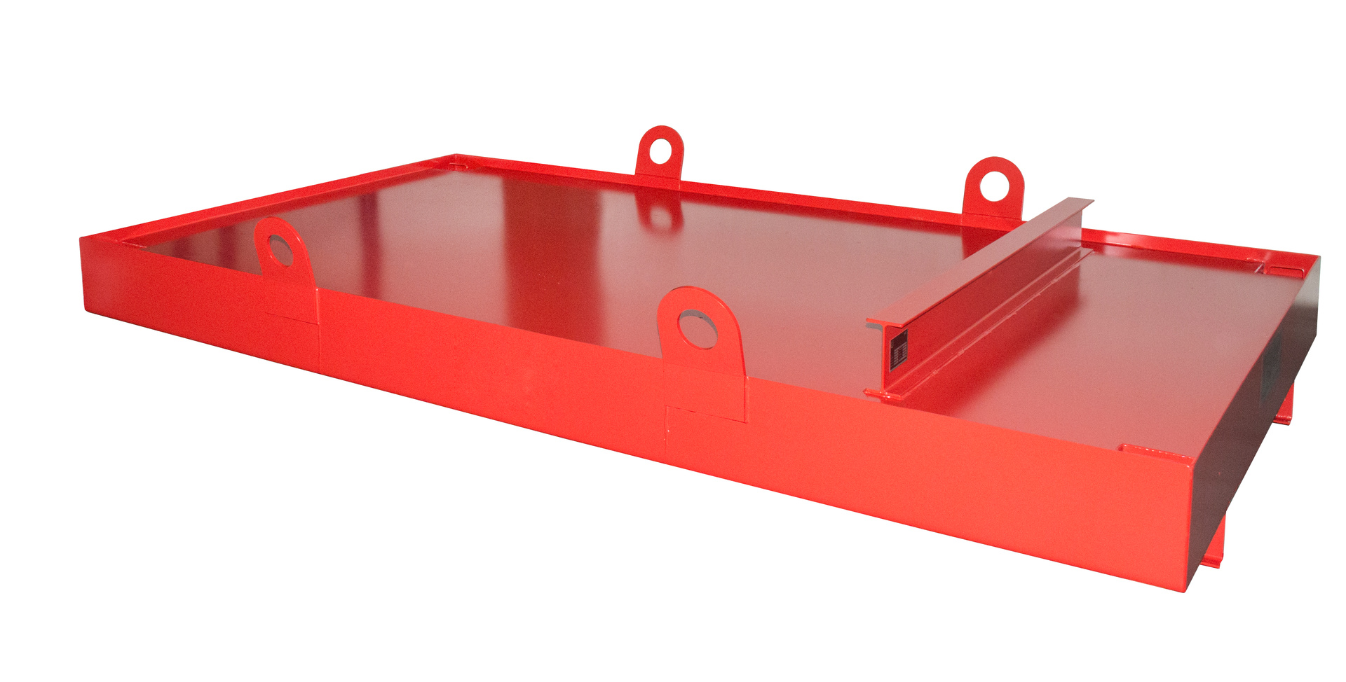 Containerwanne CW 3, lackiert, Feuerrot