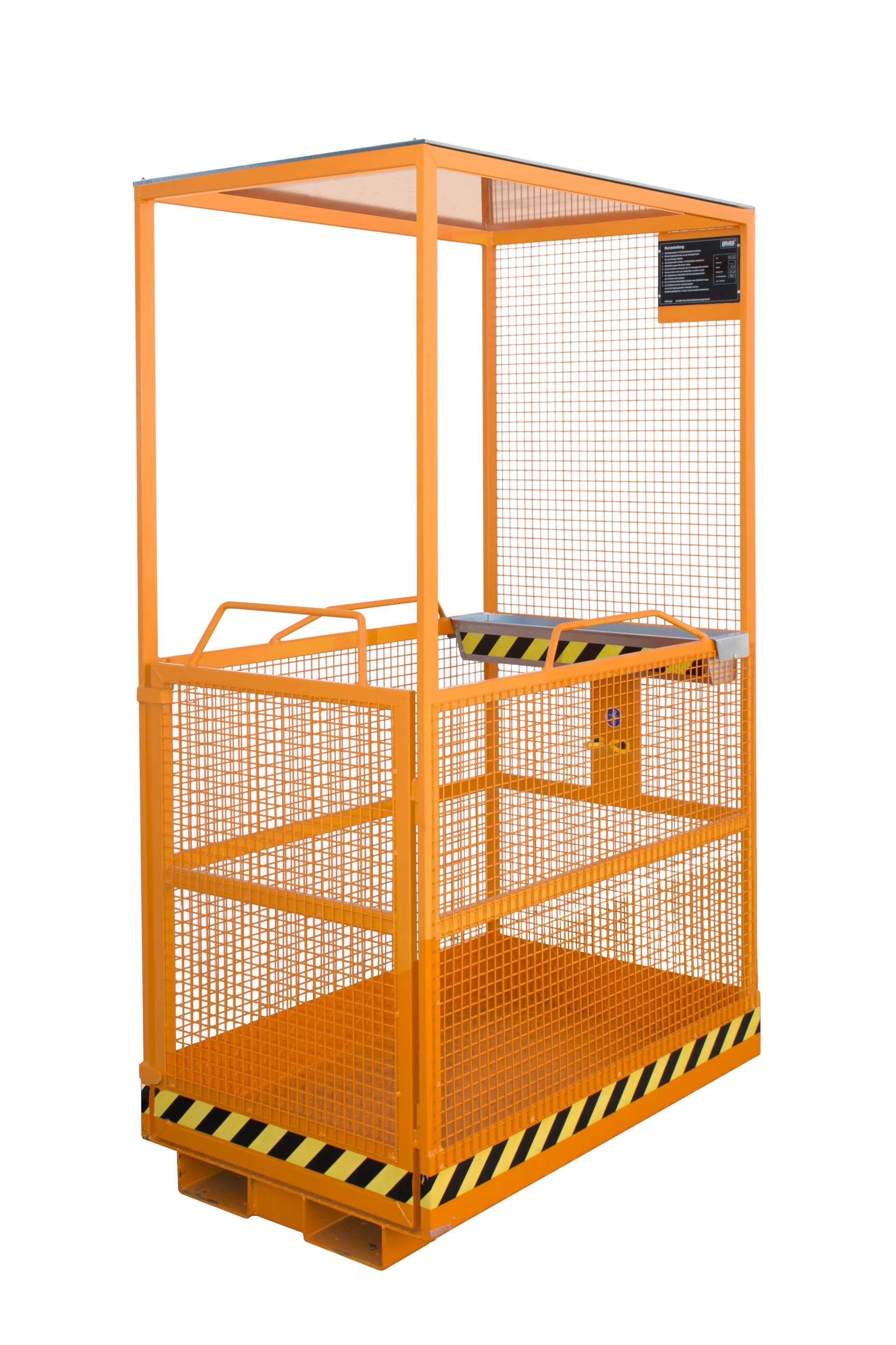 Arbeitsbühne MB-A/D/L, lackiert, Gelborange