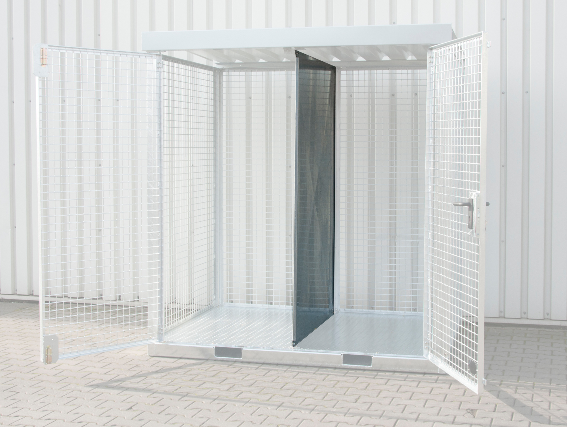 Mitteltrennwand, verzinkt