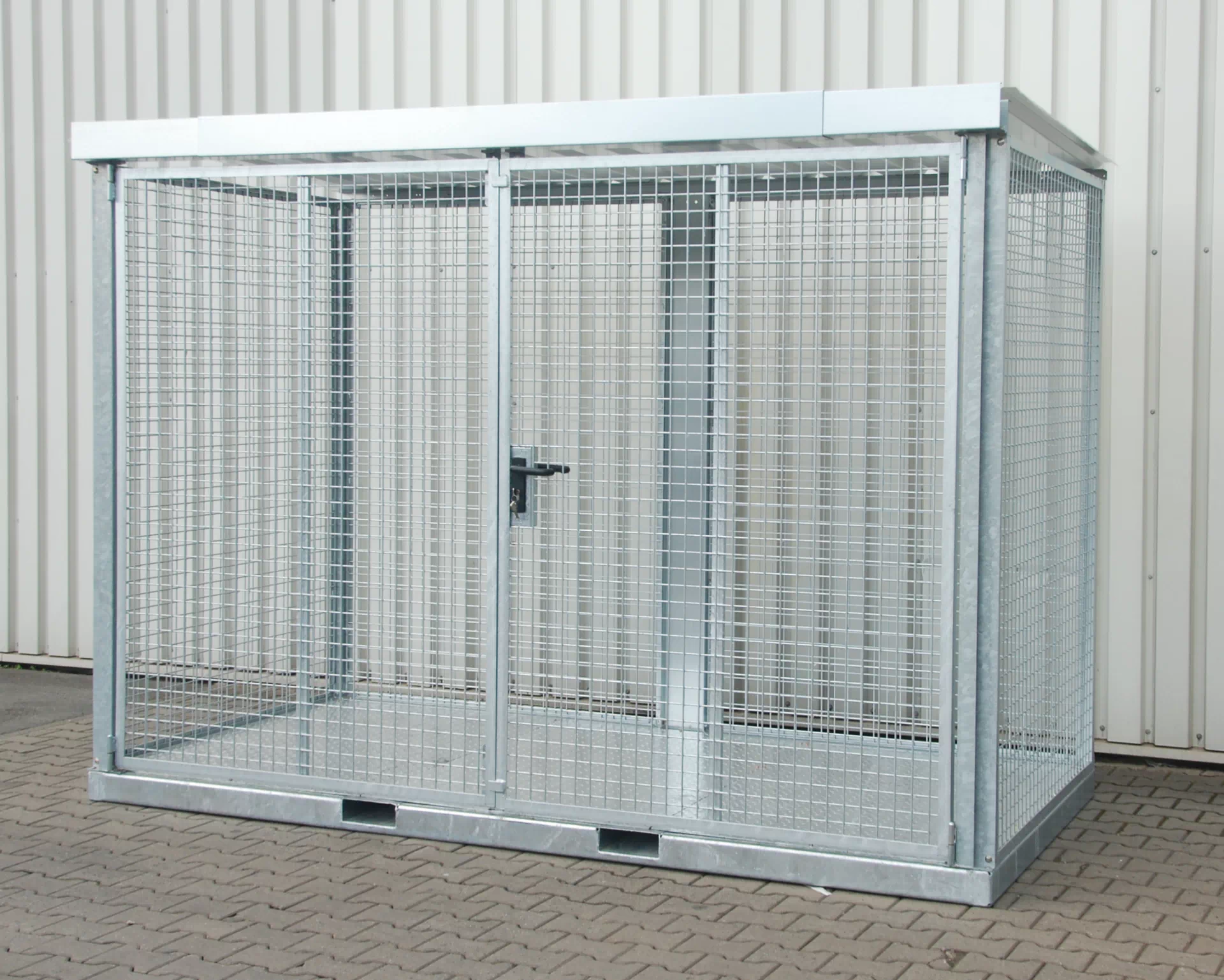 Gasflaschen-Container GFC-E/T M4, feuerverzinkt
