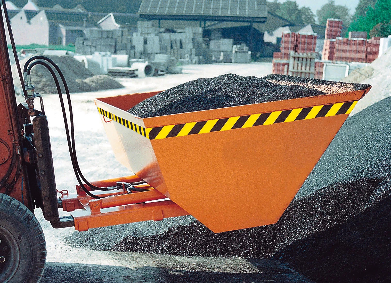 Schaufel HVR 75, lackiert, Feuerrot