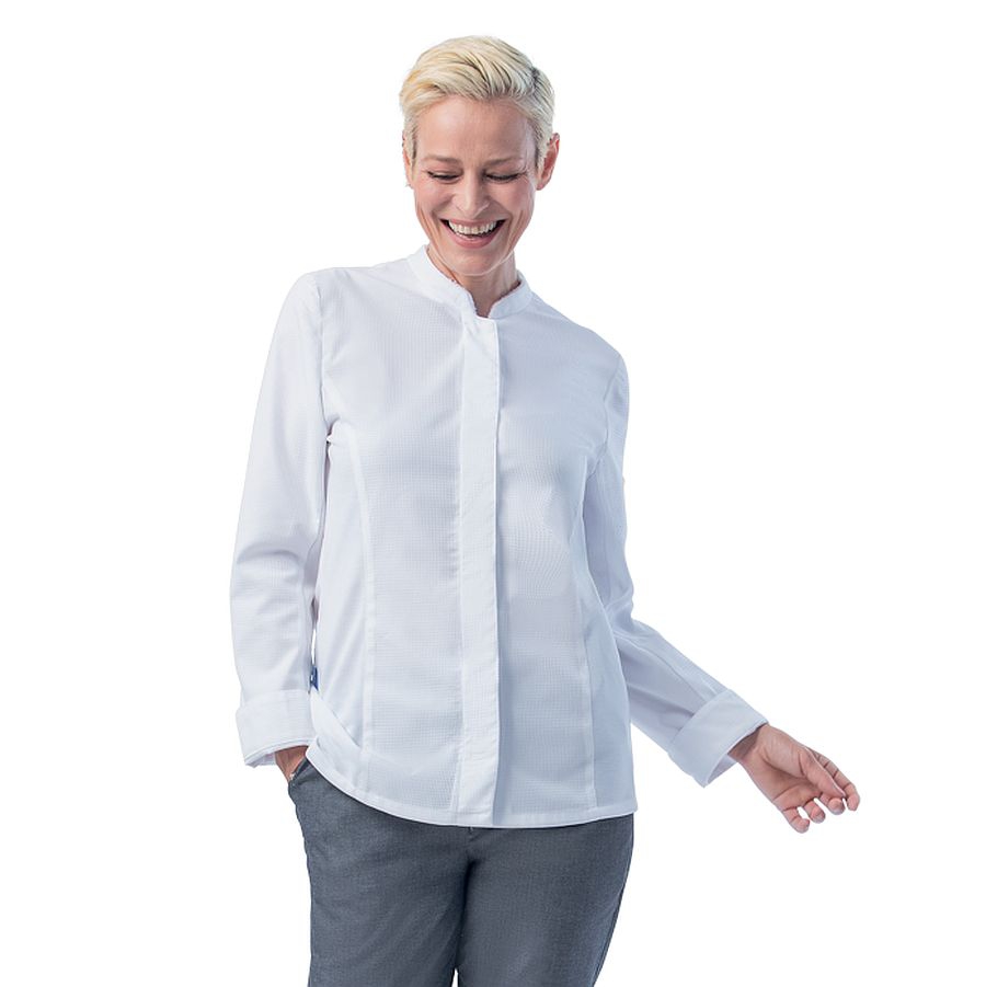 Kochhemd Tencel 1/1 Damen