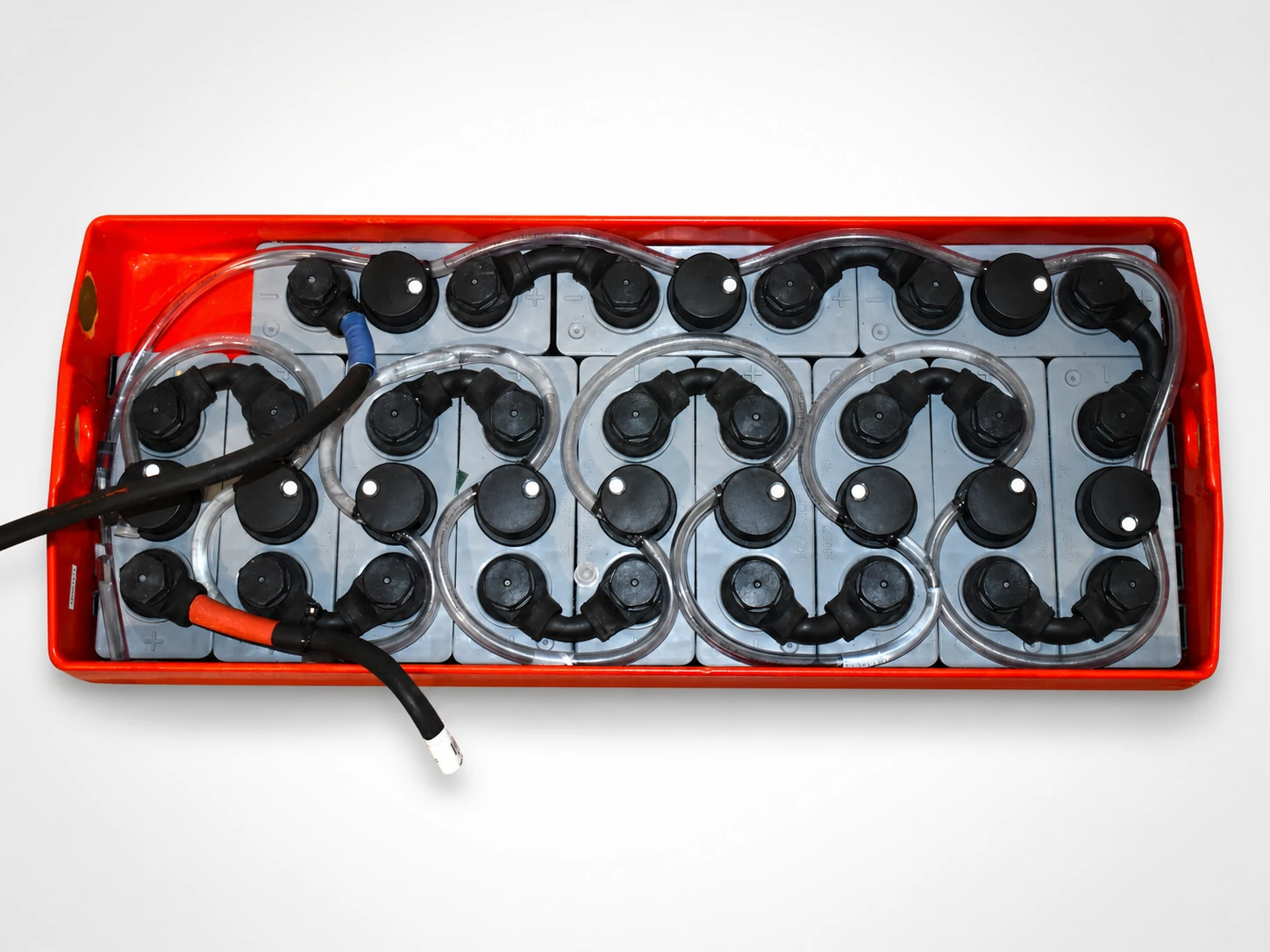 GRUMA 24 Volt 3 PzB 225 Ah - gebrauchte Batterie, Baujahr 2023