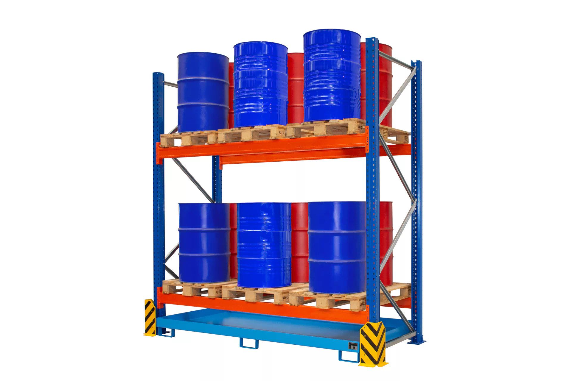 Umweltregal UR-G 2700, lackiert, Lichtblau