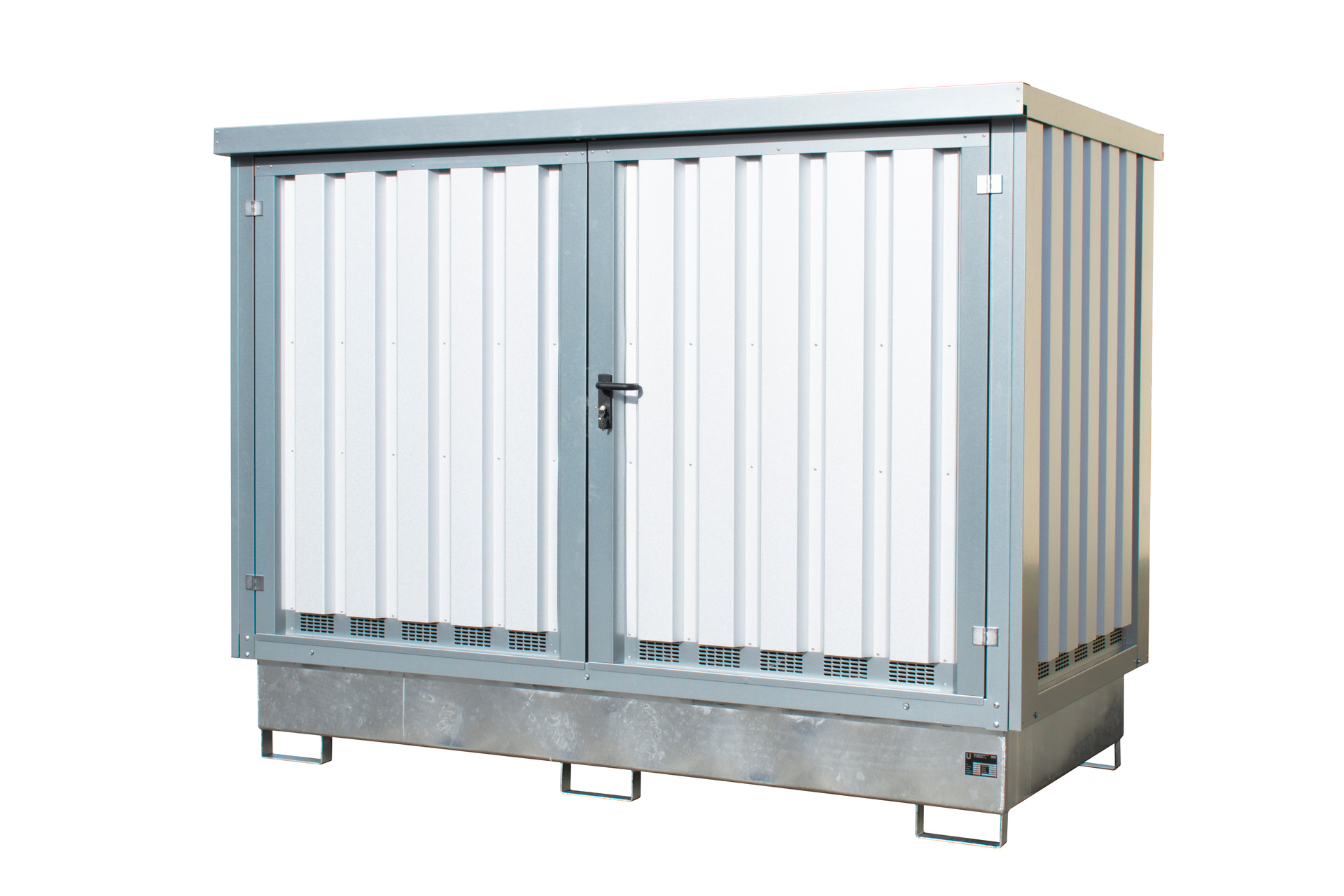 Gefahrstoff-Depot GD-E/IBC-2, verzinkt