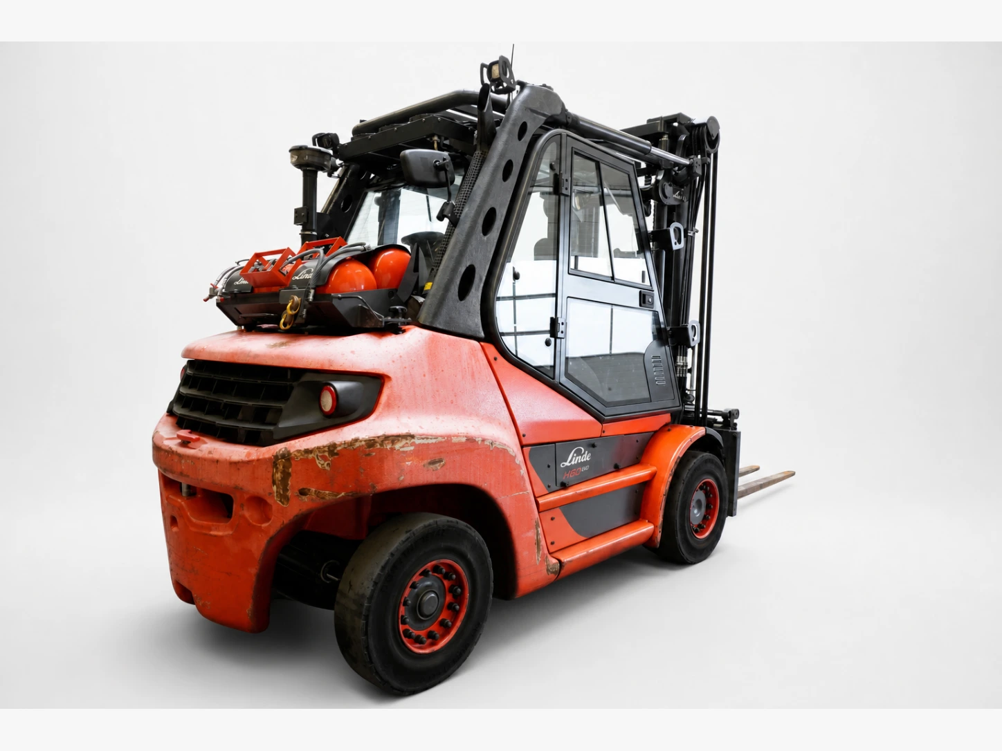 Linde H 60 T EVO 396-03 Frontstapler 4-Rad – Baujahr 2021, 6000 kg bei 600 mm Lastschwerpunkt, 14186 Betriebsstunden
