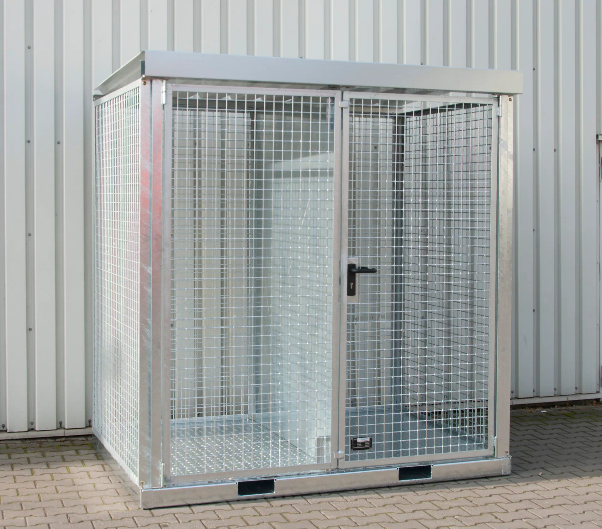 Gasflaschen-Container GFC-E/T M2, feuerverzinkt