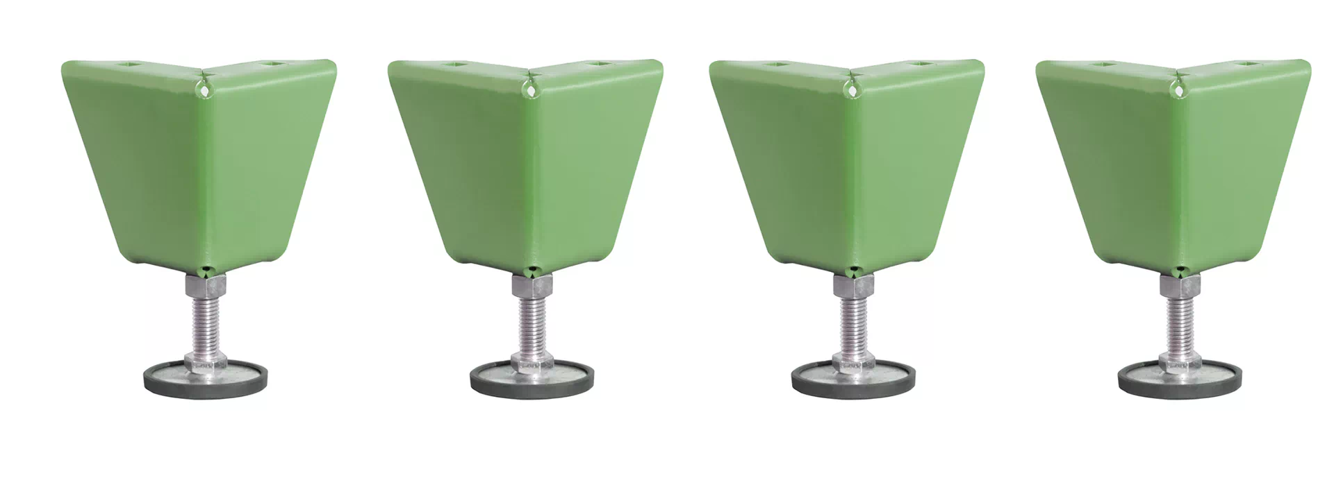 Höhenverstellbare Füße (Set, 4 Stück)