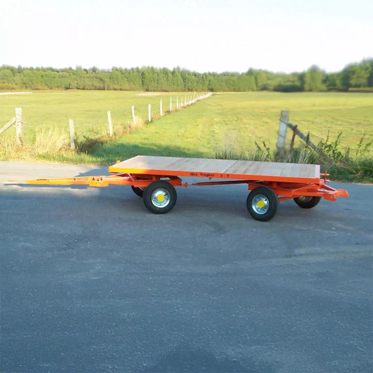 Anhänger 5000kg mit Doppel-Drehschemel – 2 x 1 m