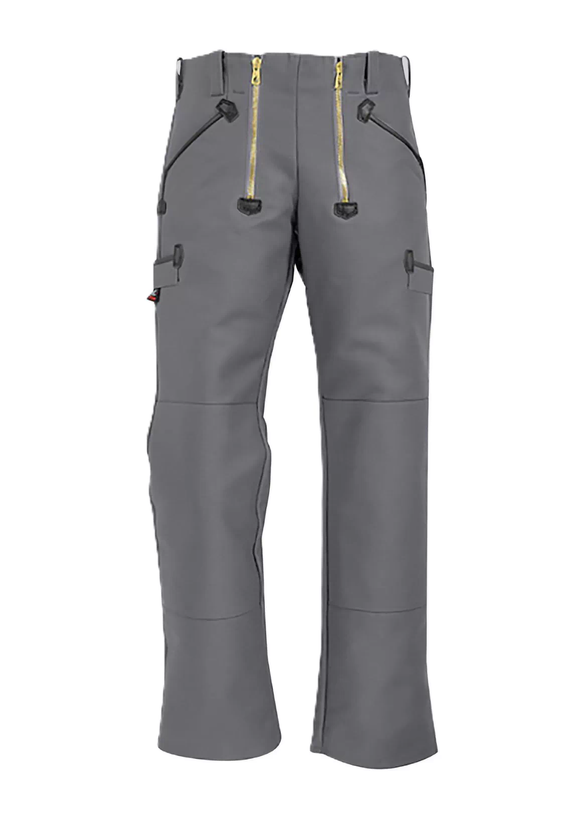 Zunfthose Enno-ZWIRN-DOPPEL-PILOT - doppeltes Knie - grau