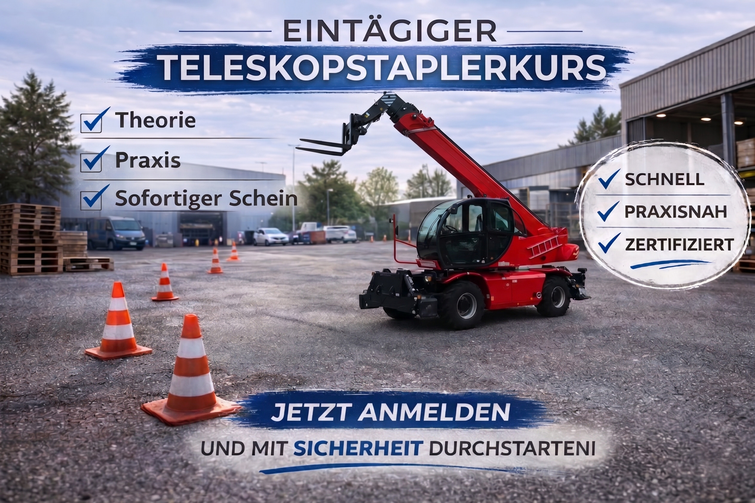 Teleskopstaplerschein
