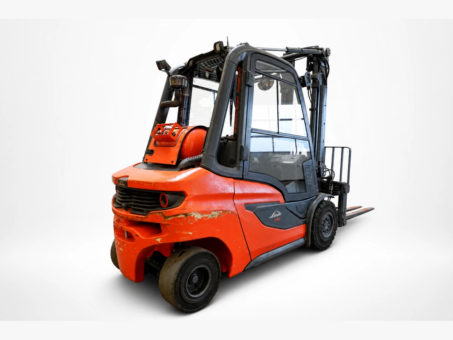 Linde H 35 T 1202 Frontstapler 4-Rad – Baujahr 2023, 3500 kg bei 500 mm Lastschwerpunkt, 6423 Betriebsstunden