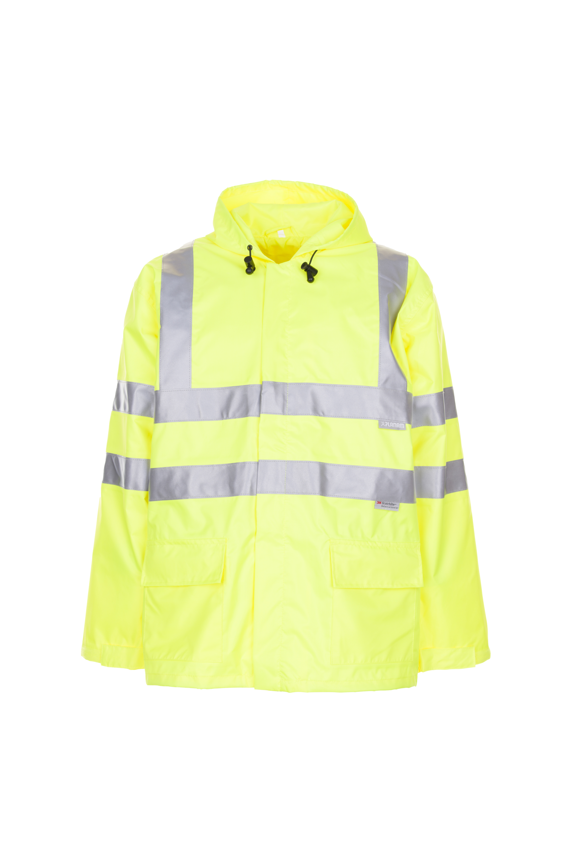 Regen-Jacke uni - gelb