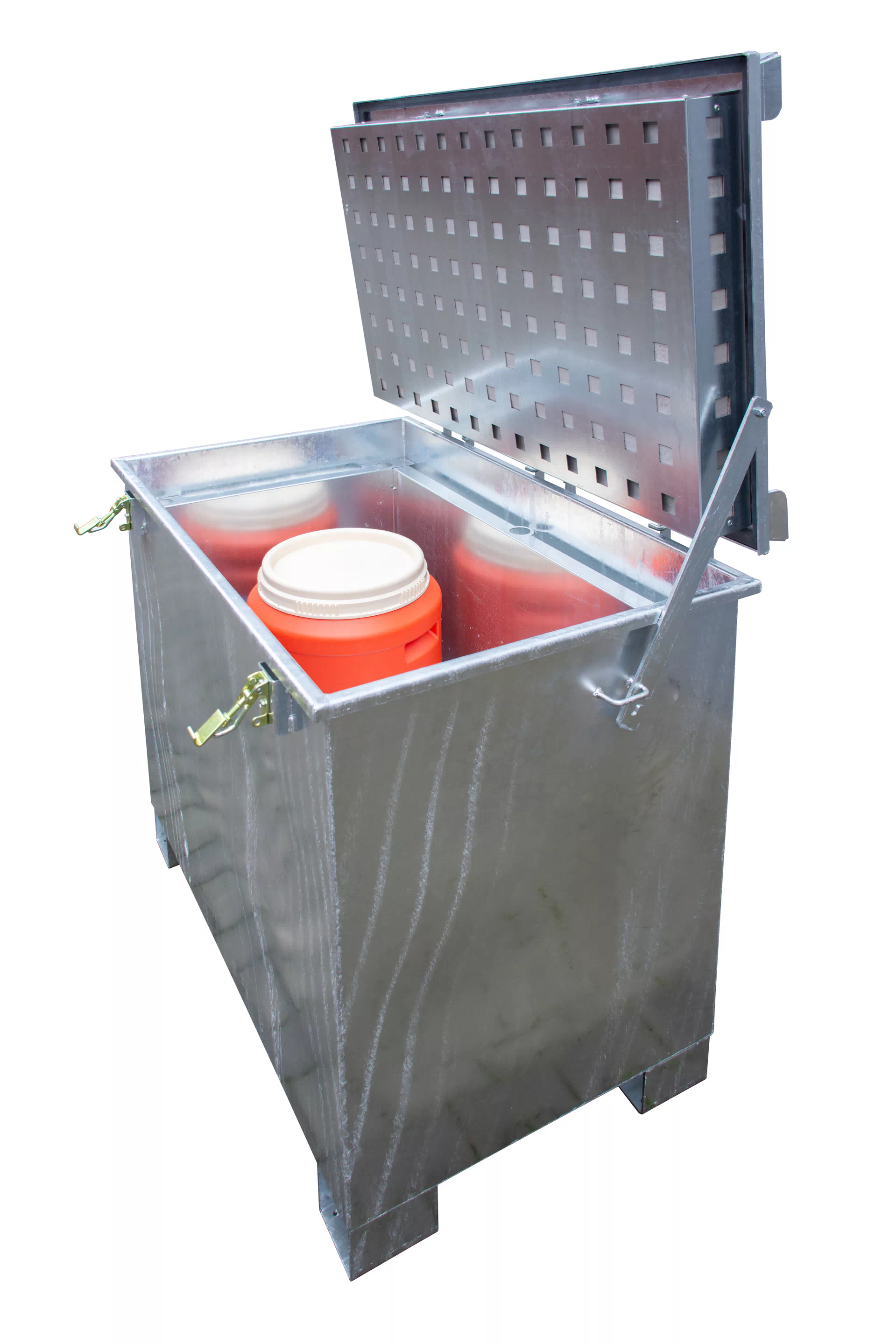 Lithium-Ionen Lagerbehälter LIL 340, feuerverzinkt