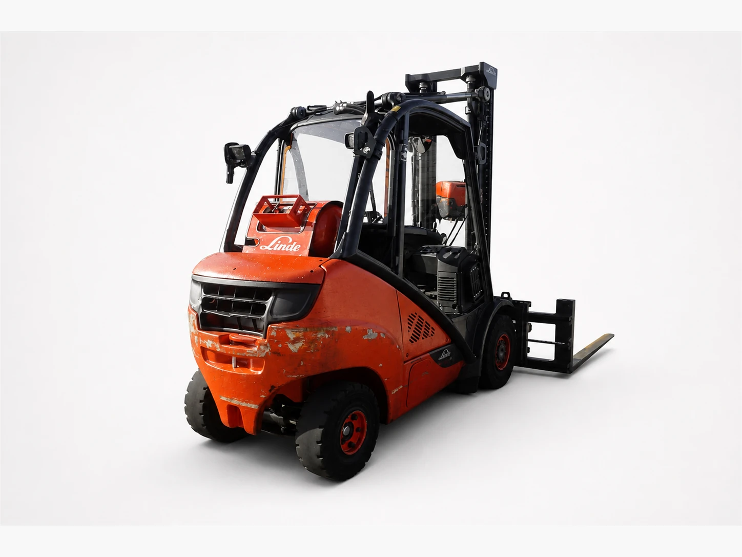 Linde H 30T-02 - er Treibgas-Frontstapler, Baujahr 2019