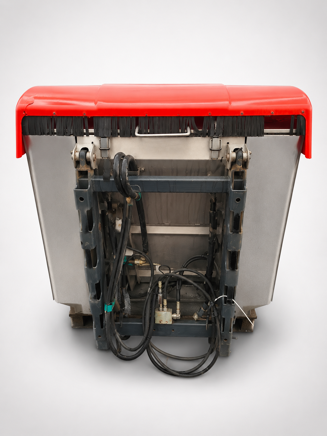 Hako Citymaster 1200 1250 Gras Container – gepflegter Gras- und Laubsammelcontainer