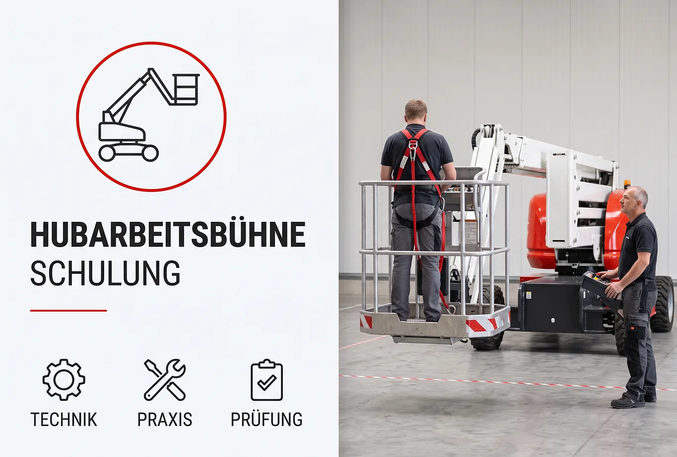 Hubarbeitsbühnen-Schulung - Schulung