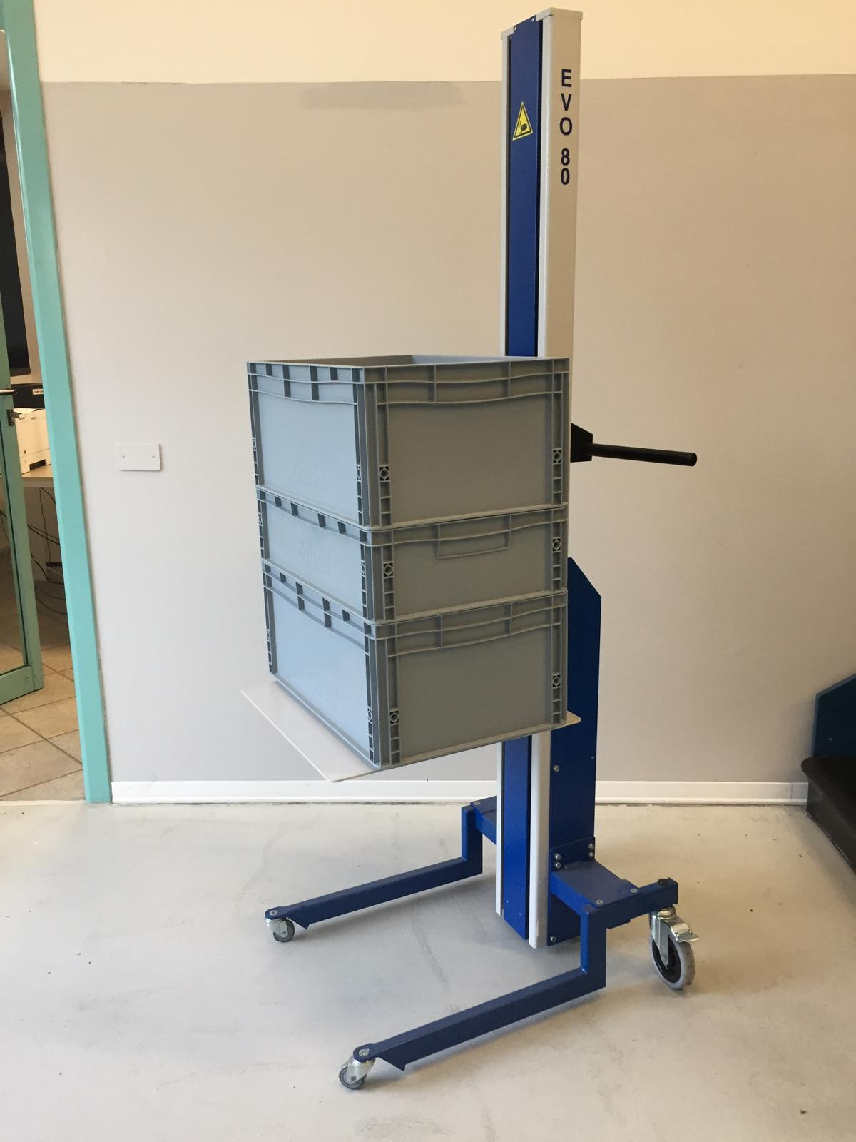 Hebelift EVO80M-  Aluminum Plattform 525x525 - H1536