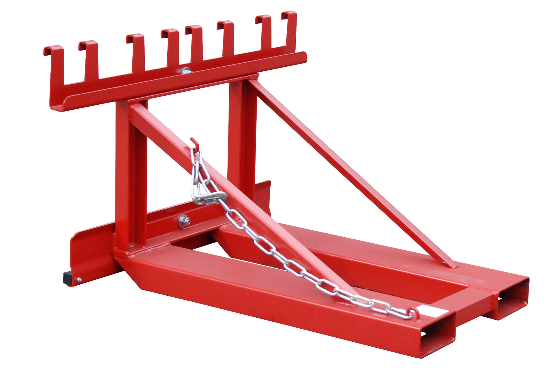 Mülltonnen-Heber MH-II, lackiert, Feuerrot