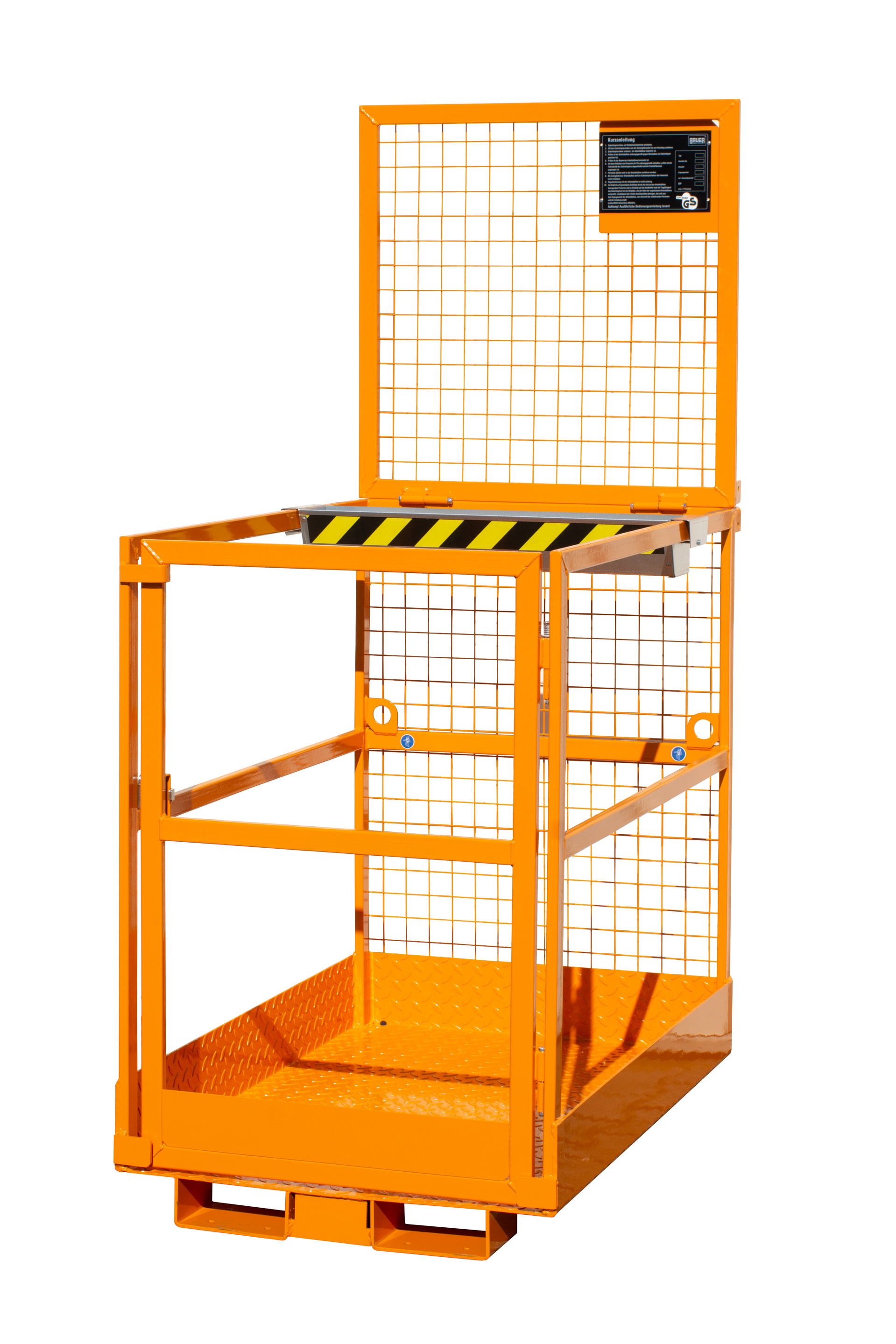 Arbeitsbühne MB-D/L, lackiert, Gelborange