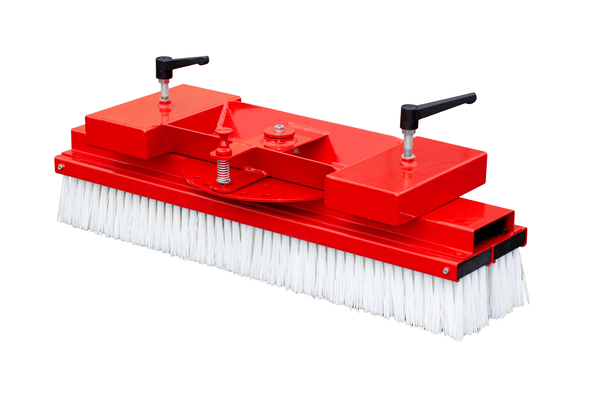 Gabelstapler-Kehrbesen SKB 100, lackiert, Feuerrot