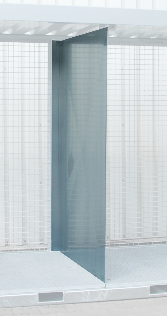 Mitteltrennwand, verzinkt