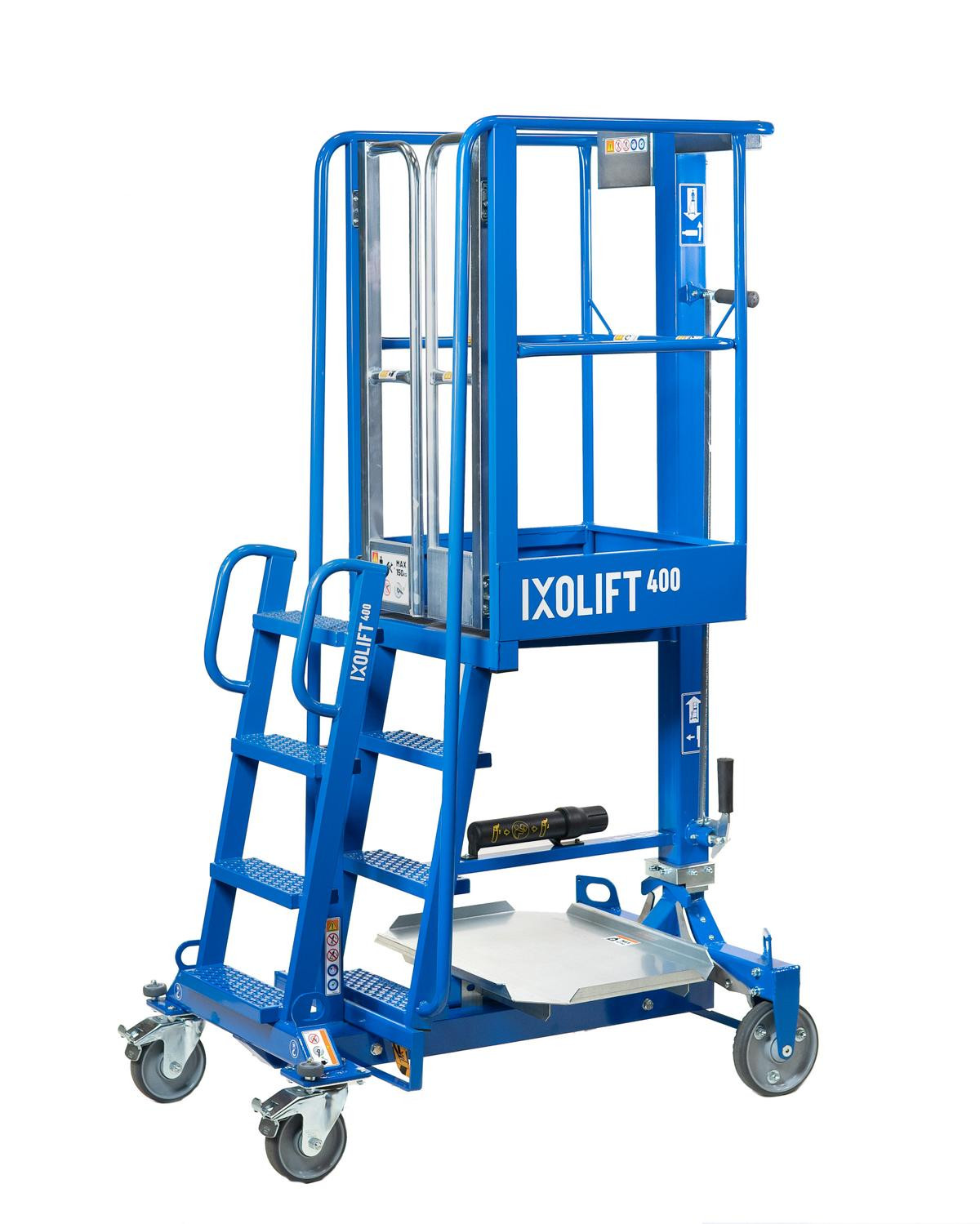 Mechanisch verstellbare Arbeitsbühne X400 W