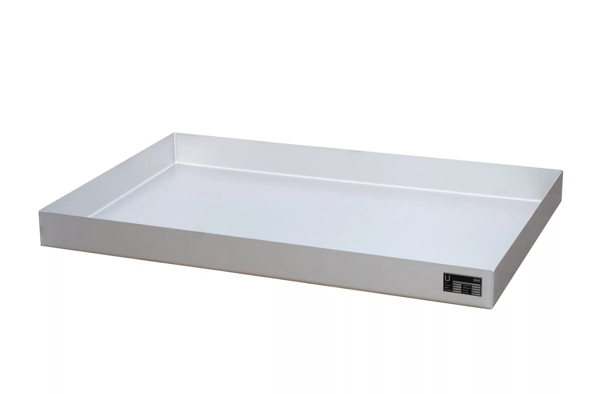 Kleingebindewanne für Paletten KGW-P 4 V4A, Edelstahl 1.4571
