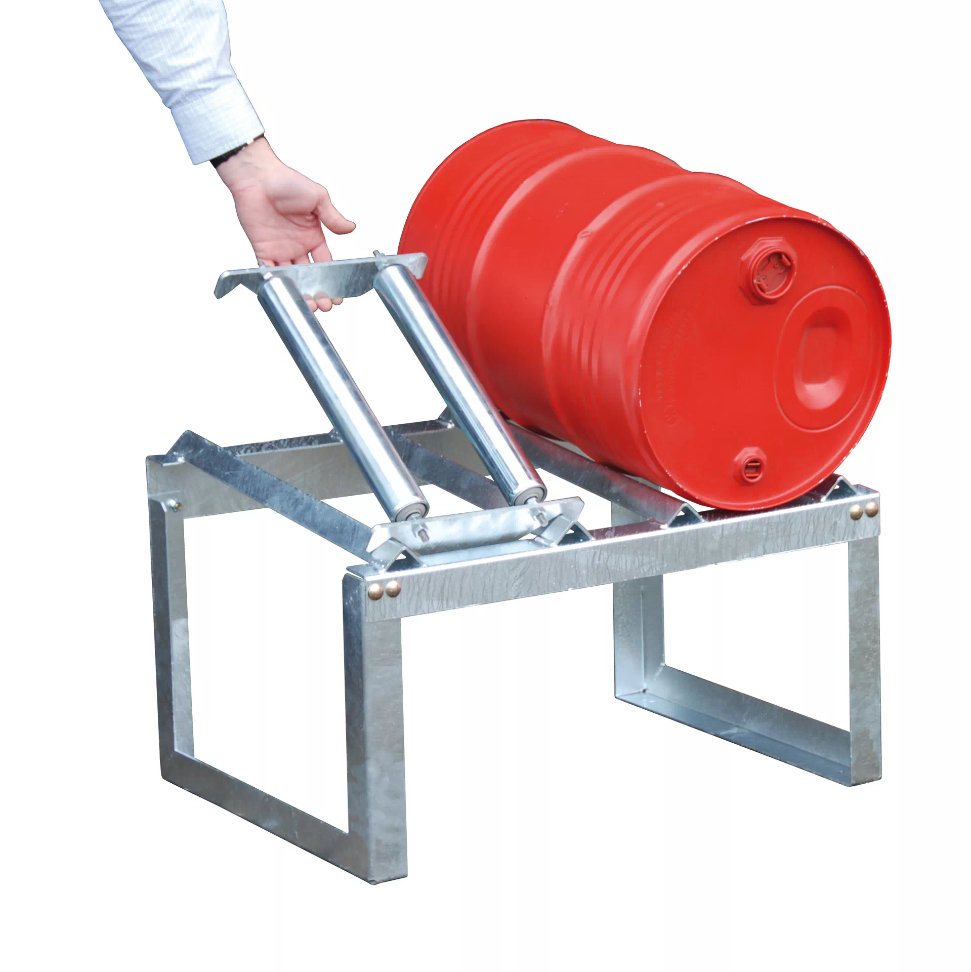 Rollenauflage RA 60, feuerverzinkt