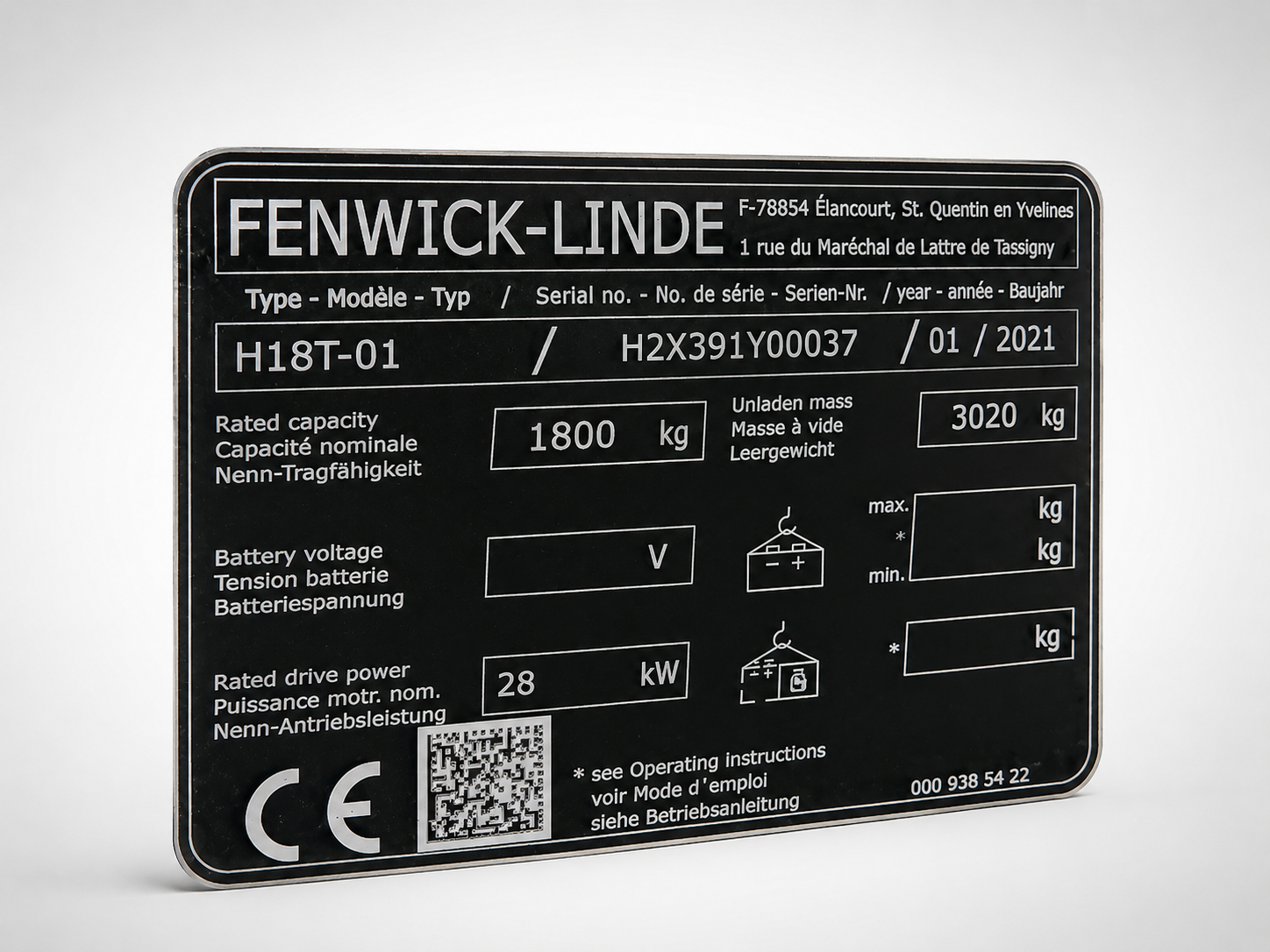 Linde H18T-01 LPG-Gabelstapler – Baujahr 2021, nur 2.897 Betriebsstunden, Duplexmast