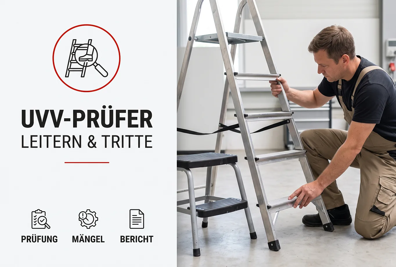 UVV-Prüfer für Leitern und Tritte - Schulung
