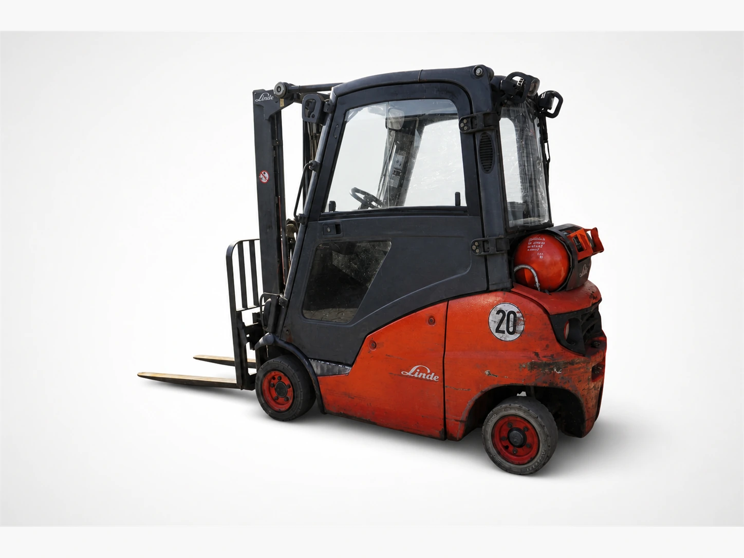 Linde H 16T-01 Treibgas-Frontstapler, Baujahr 2013