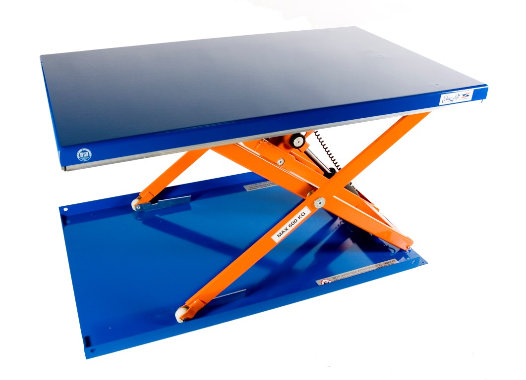 Flachhubtisch TCB 600 - Bauhöhe nur 80 mm