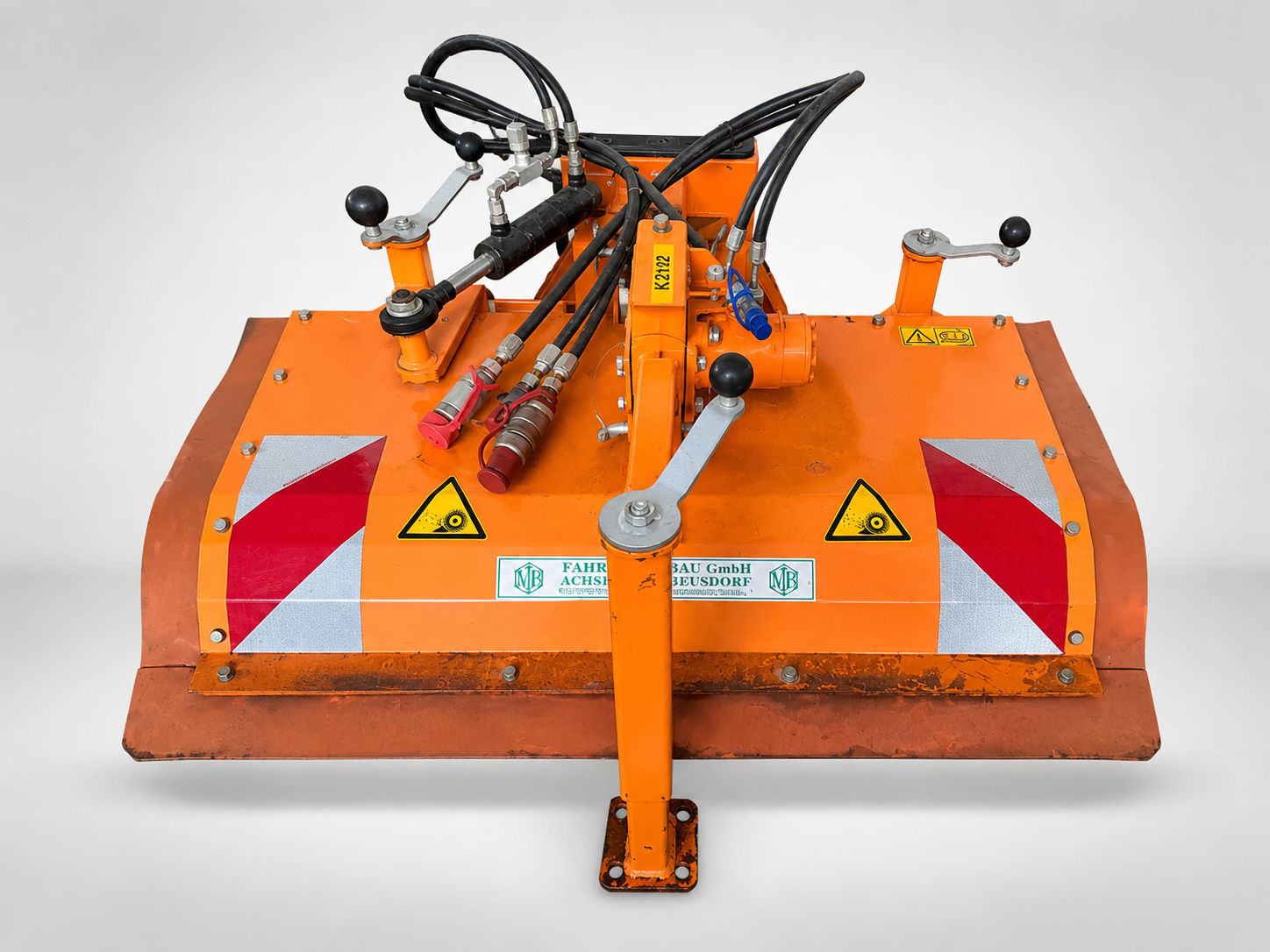 Hako Frontkehrmaschine für Citymaster 600 / 1600 – 110 cm Kehrbreite, hydraulischer Antrieb, sehr guter Zustand