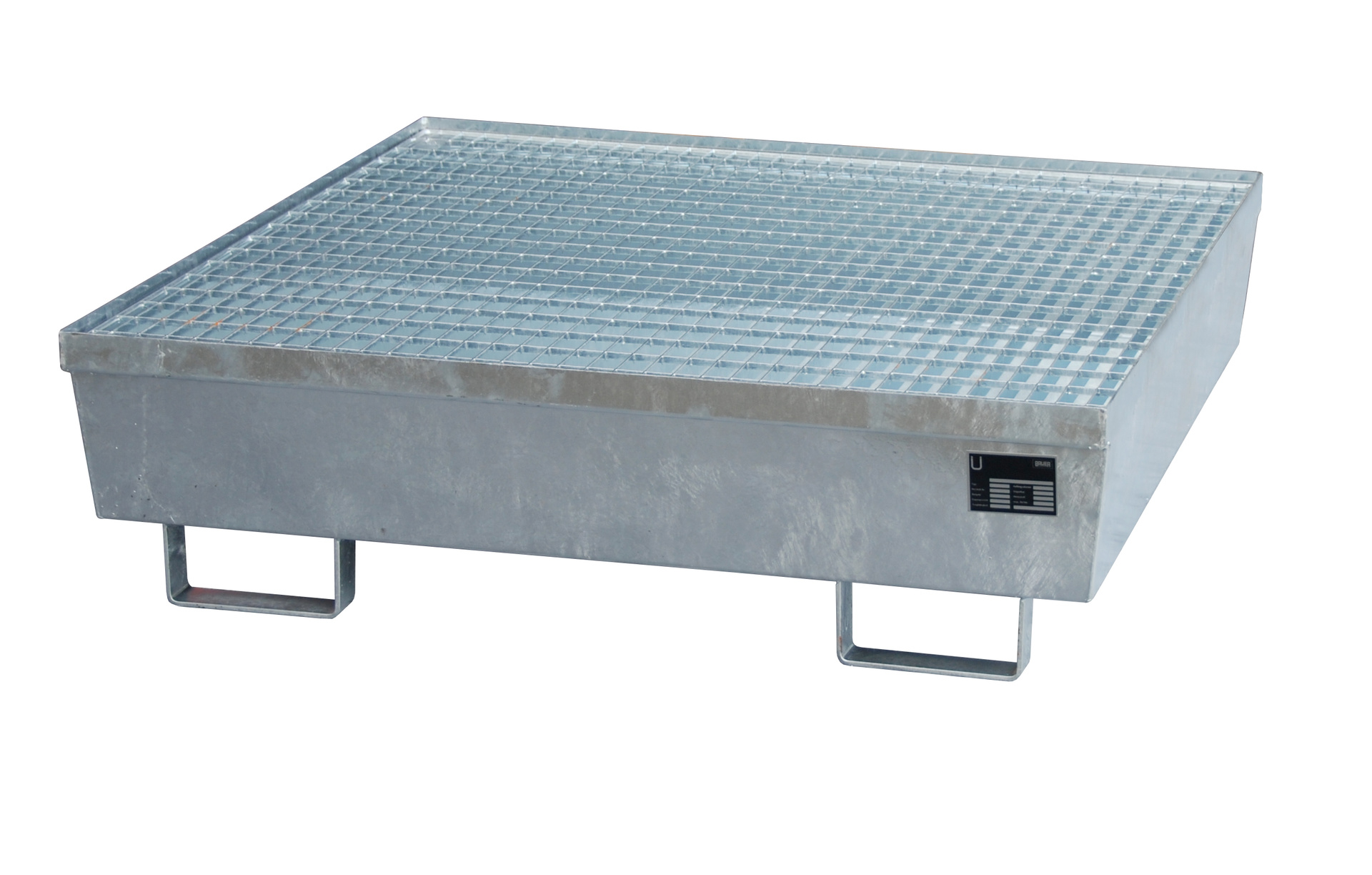 Auffangwanne AM-4/A, feuerverzinkt