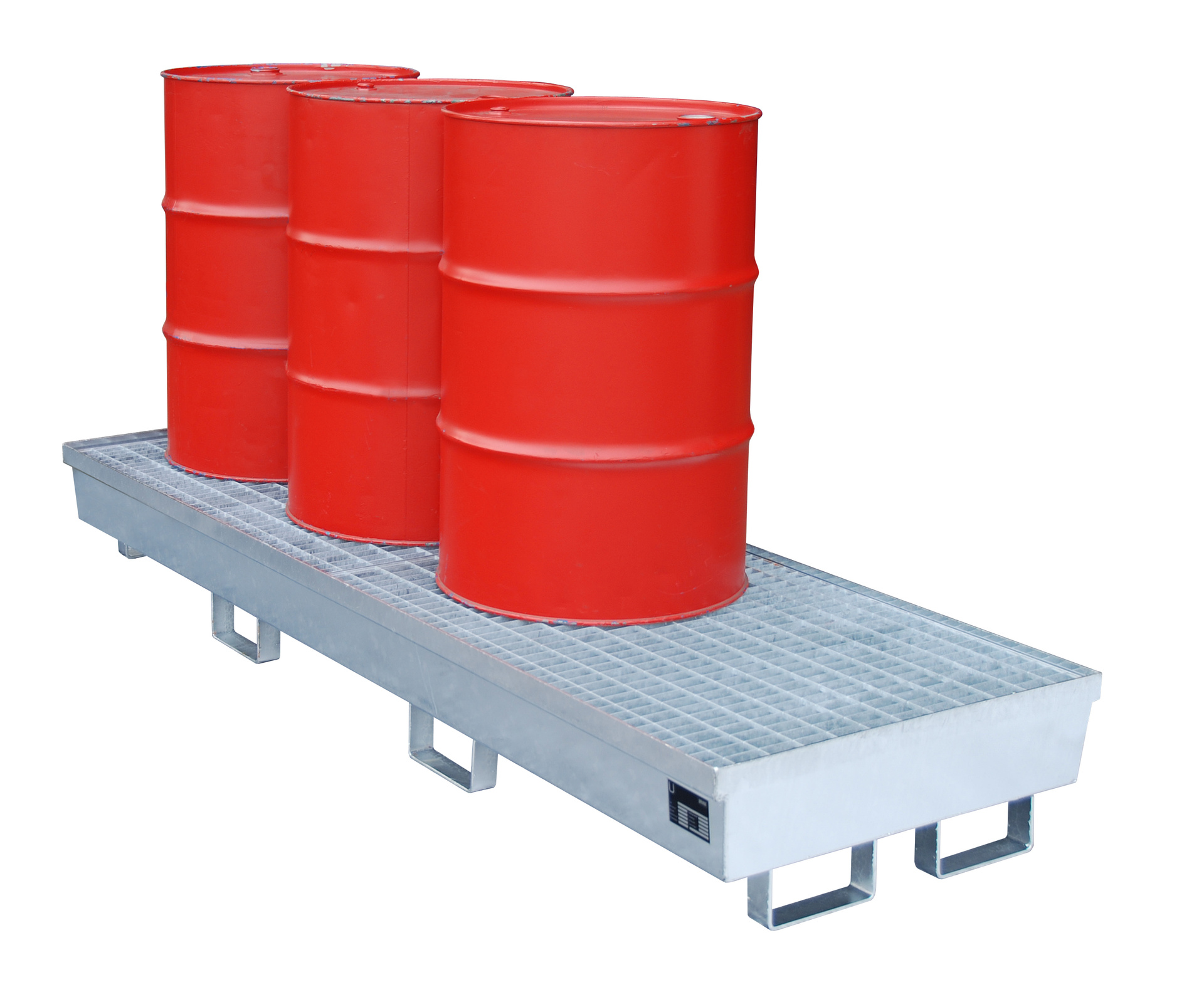 Auffangwanne AM-4/B, feuerverzinkt