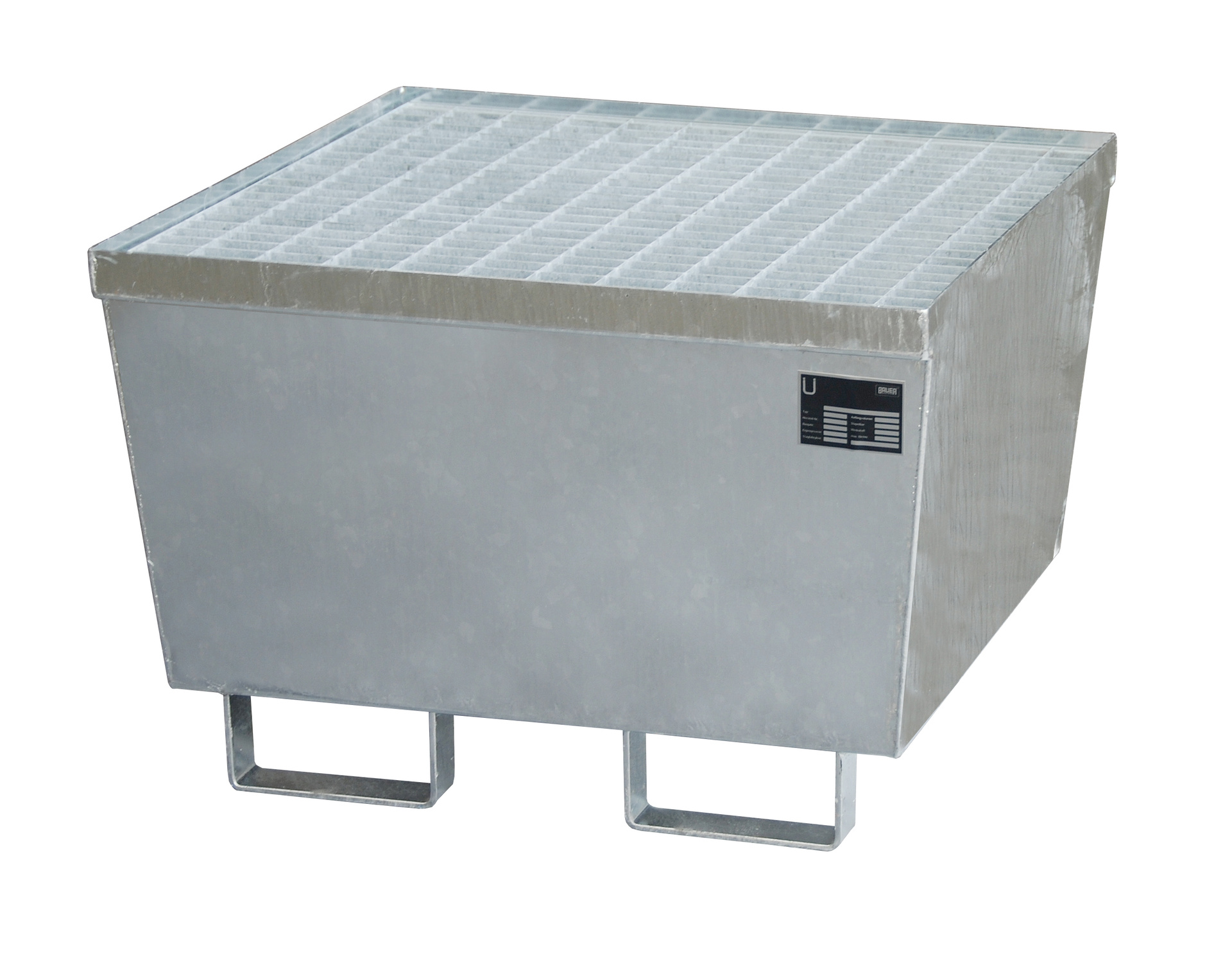 Auffangwanne AM-1, feuerverzinkt