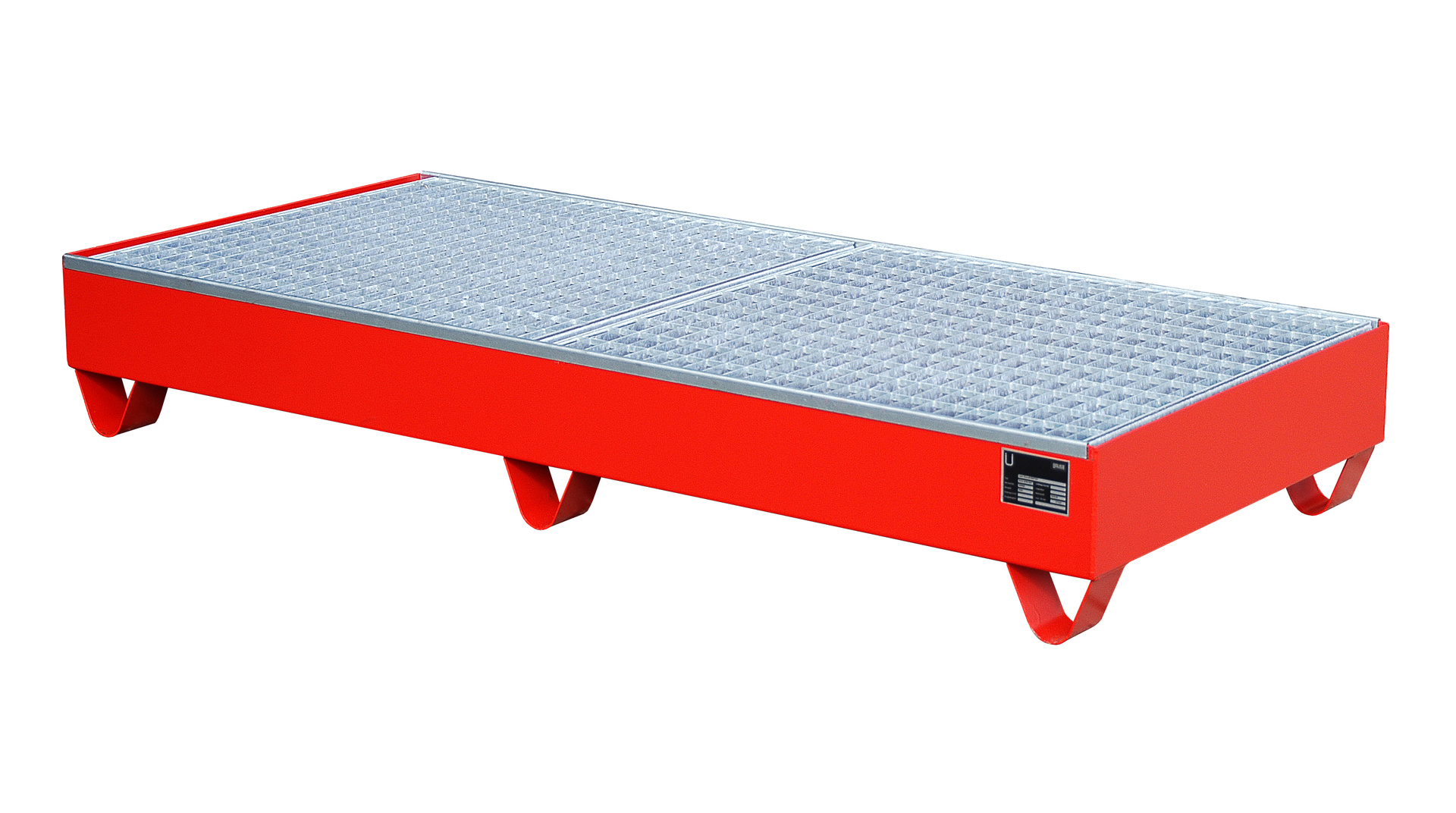 Auffangwanne 2050, lackiert, Feuerrot